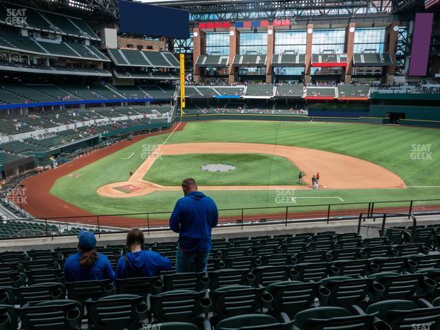 Seating view for Globe Life Field Section 118