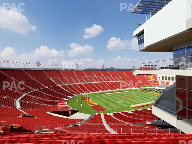 Seating view for Los Angeles Memorial Coliseum Section 310 A