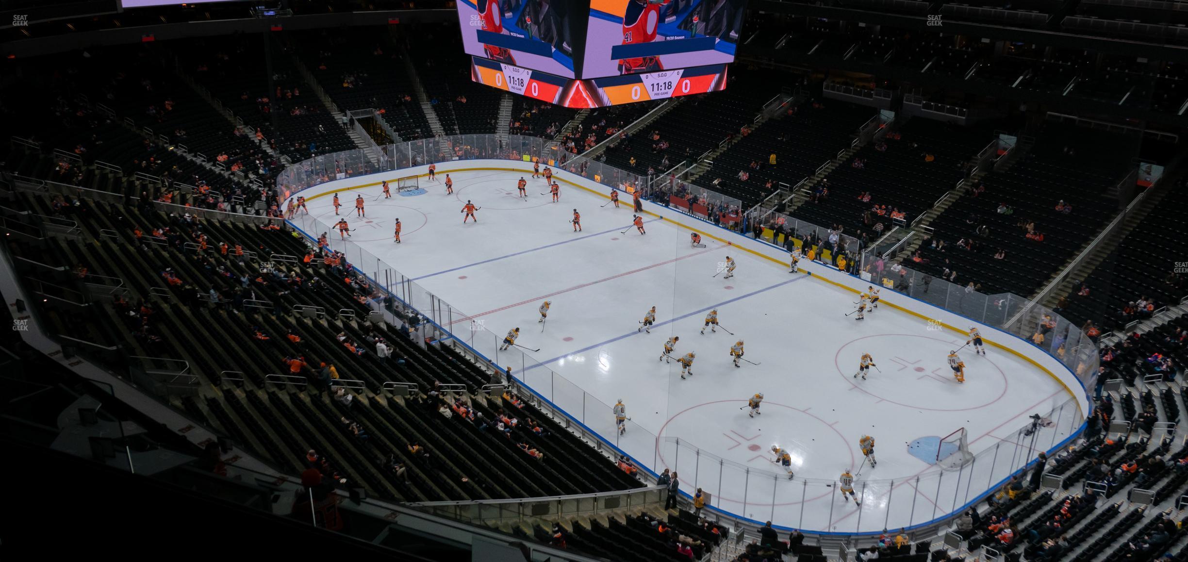 Seating view for Rogers Place Section 215