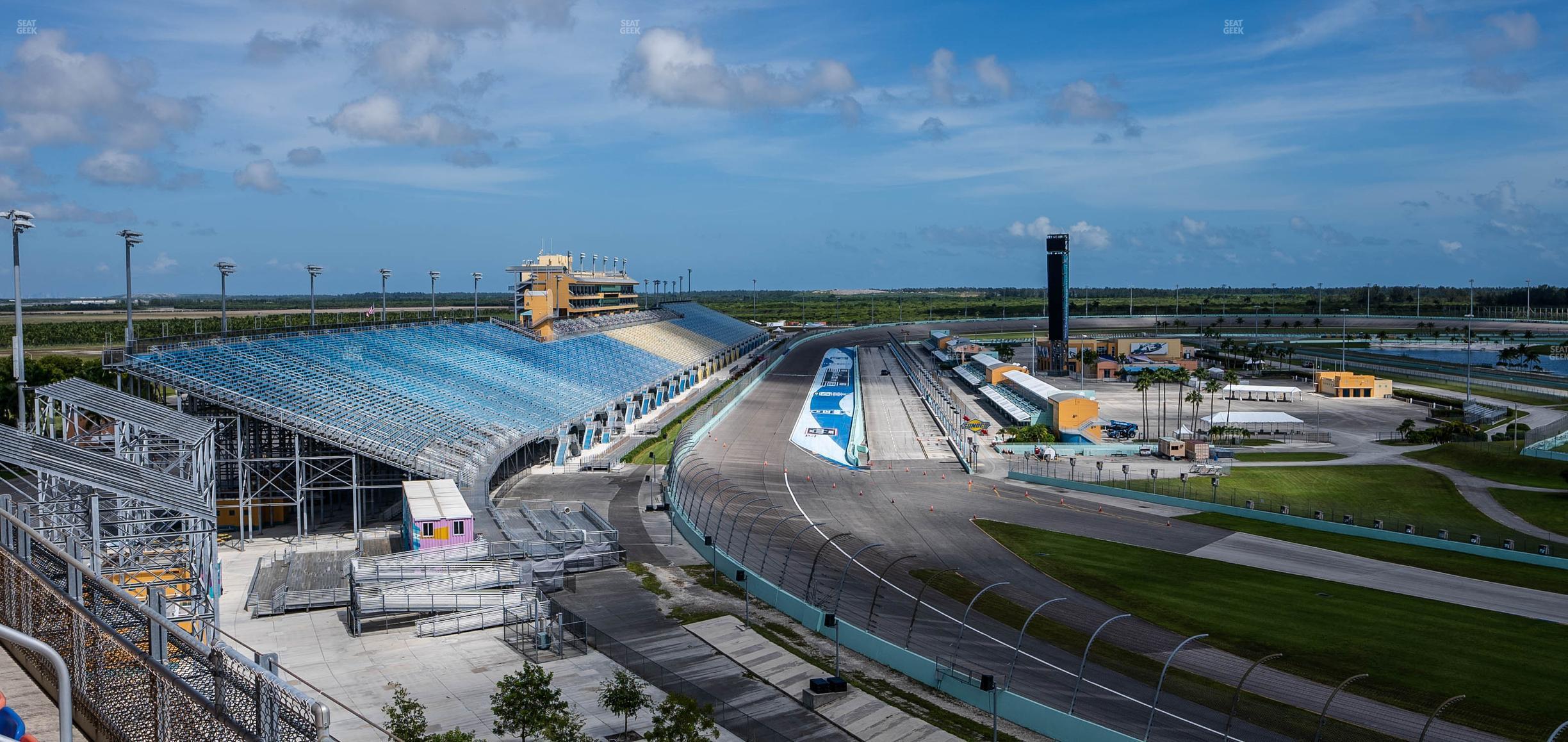 Seating view for Homestead-Miami Speedway Section Champions Club 384