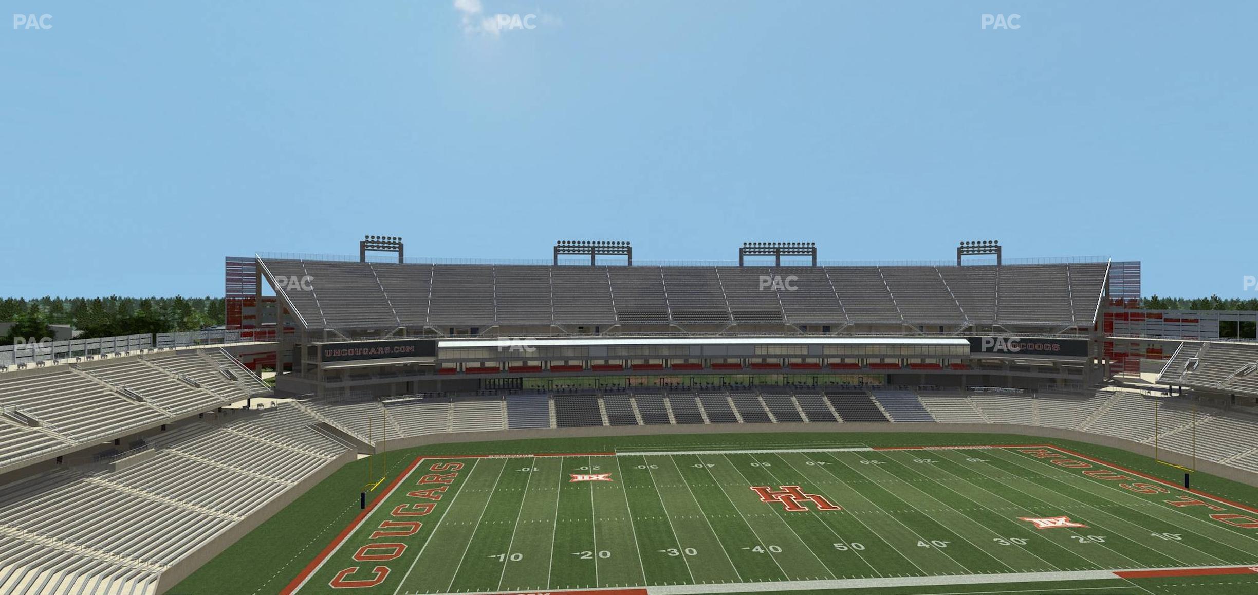 Seating view for TDECU Stadium Section 331