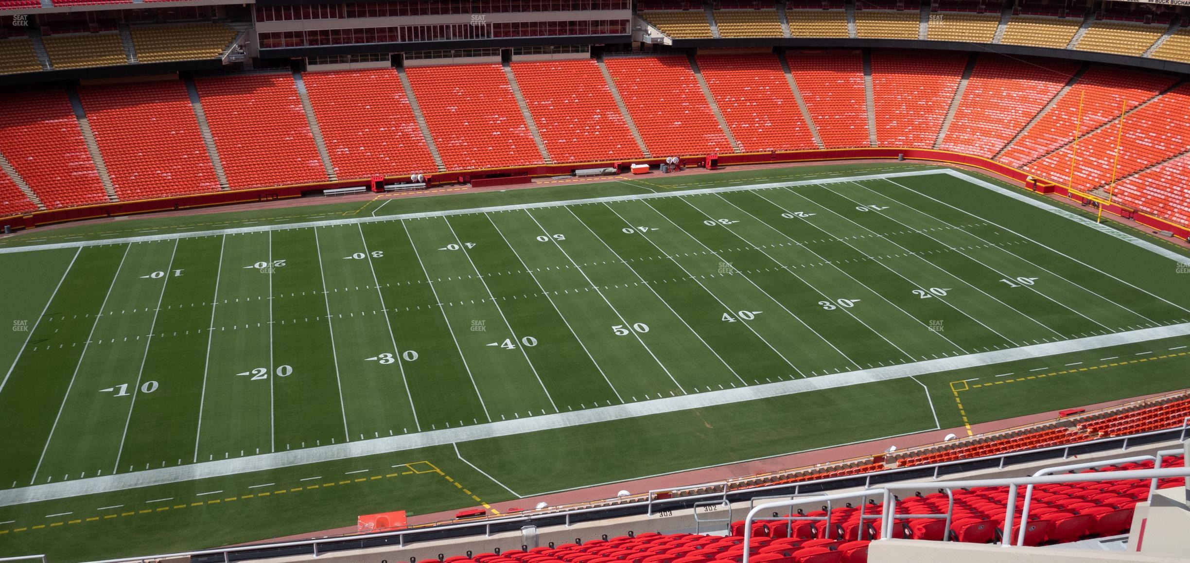 Seating view for GEHA Field at Arrowhead Stadium Section 303