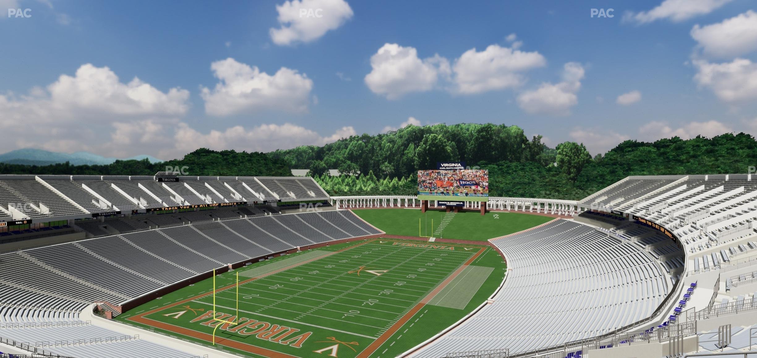 Seating view for Scott Stadium Section 516