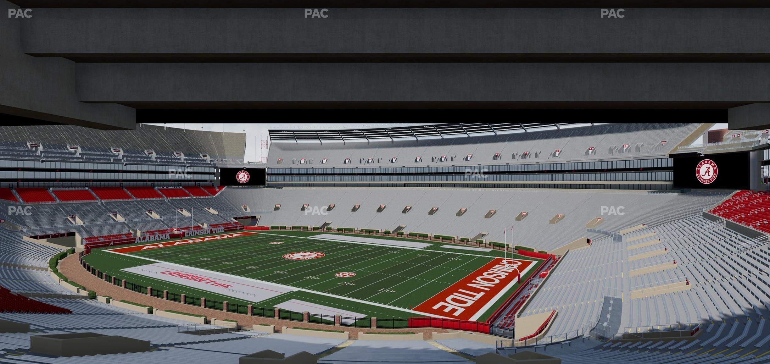 Seating view for Bryant Denny Stadium Section Loge Box 17