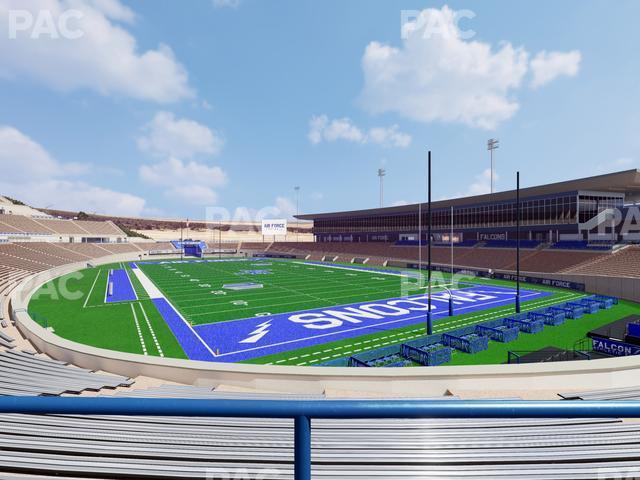 Seating view for Falcon Stadium Section L 3