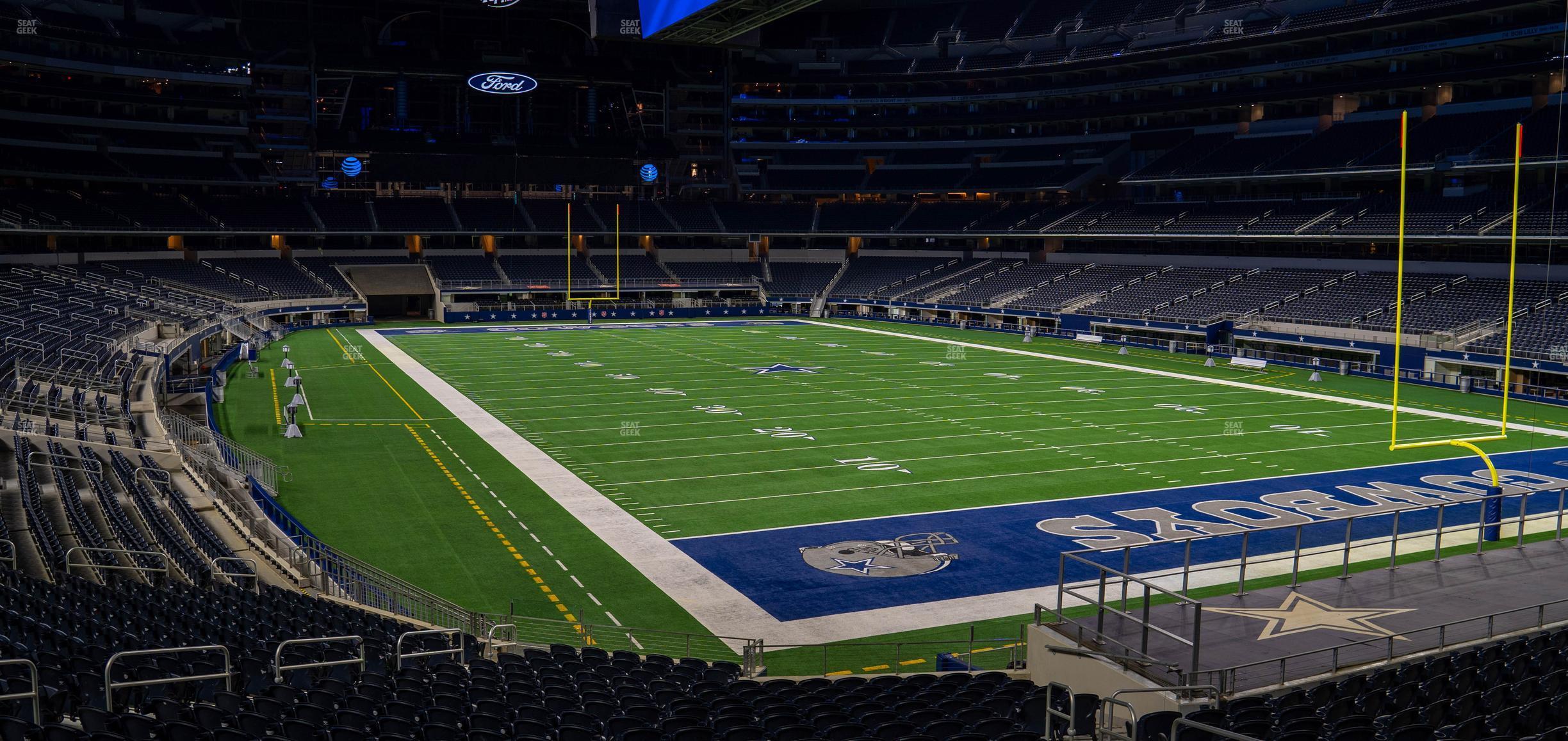 Seating view for AT&T Stadium Section Hall Of Fame Suite 245