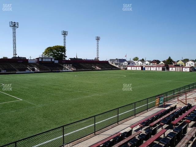 Seating view for Keyworth Stadium Section Party Deck 7