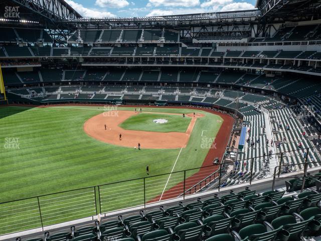 Seating view for Globe Life Field Section 202