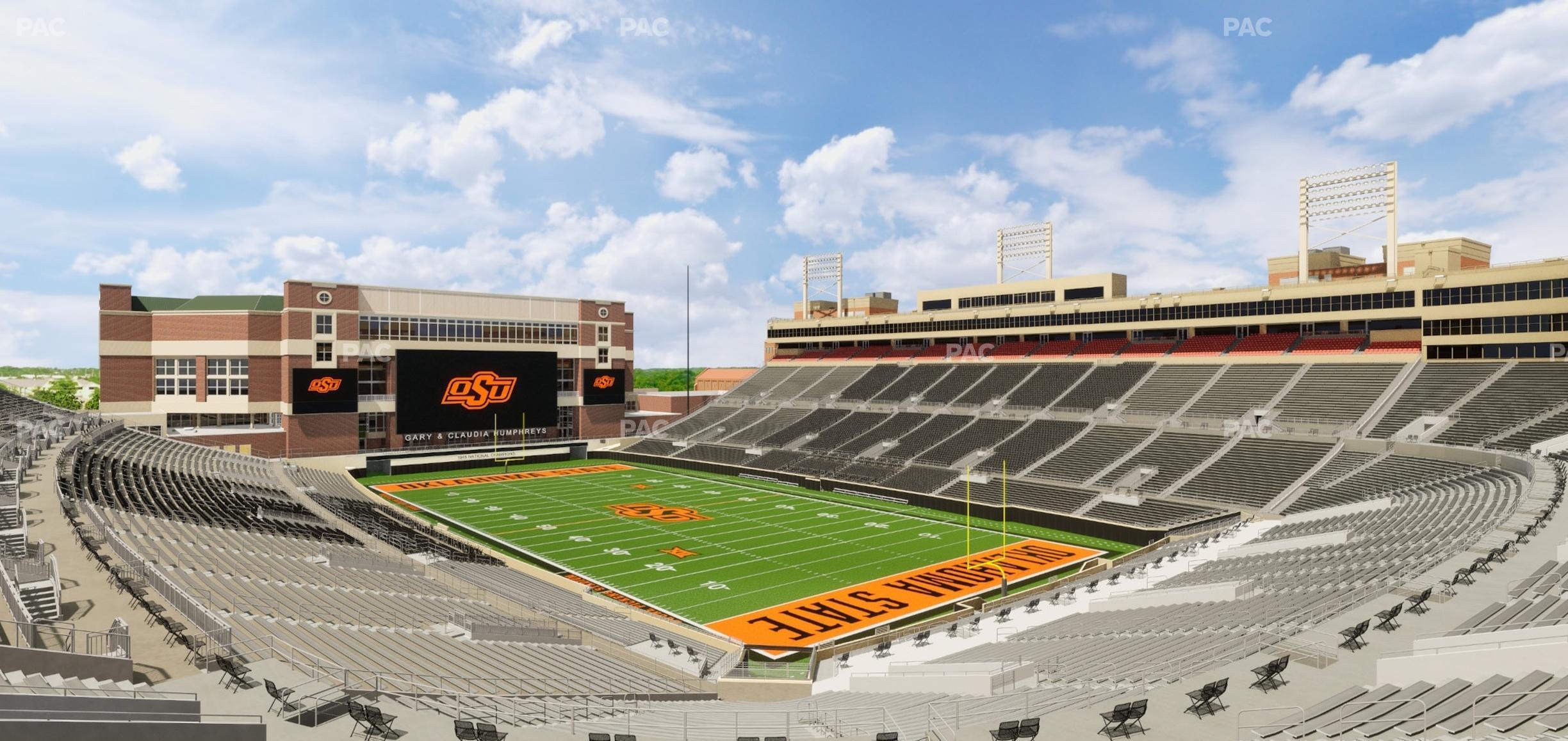 Seating view for Boone Pickens Stadium Section 227