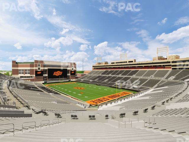 Seating view for Boone Pickens Stadium Section 227