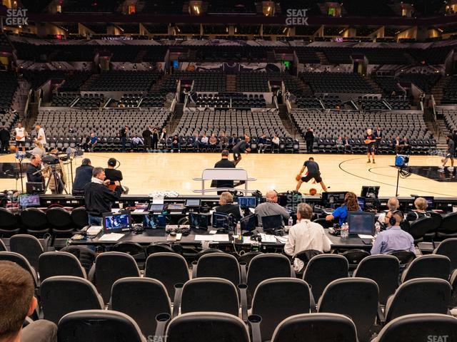 Seating view for Frost Bank Center Section Charter 8