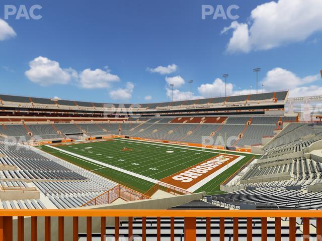 Seating view for Darrell K Royal - Texas Memorial Stadium Section 44