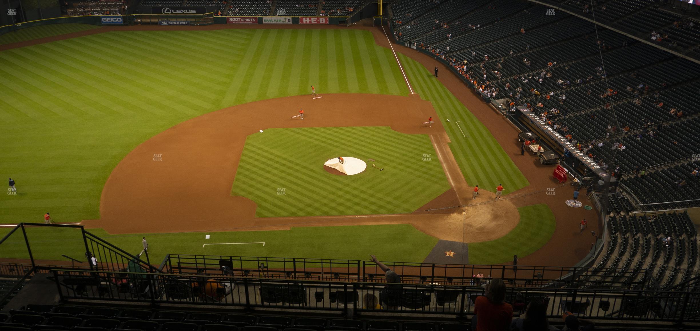 Seating view for Minute Maid Park Section 414