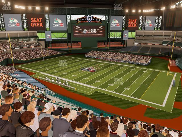 Seating view for Chase Field Section 319