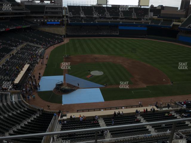 Seating view for Target Field Section 211