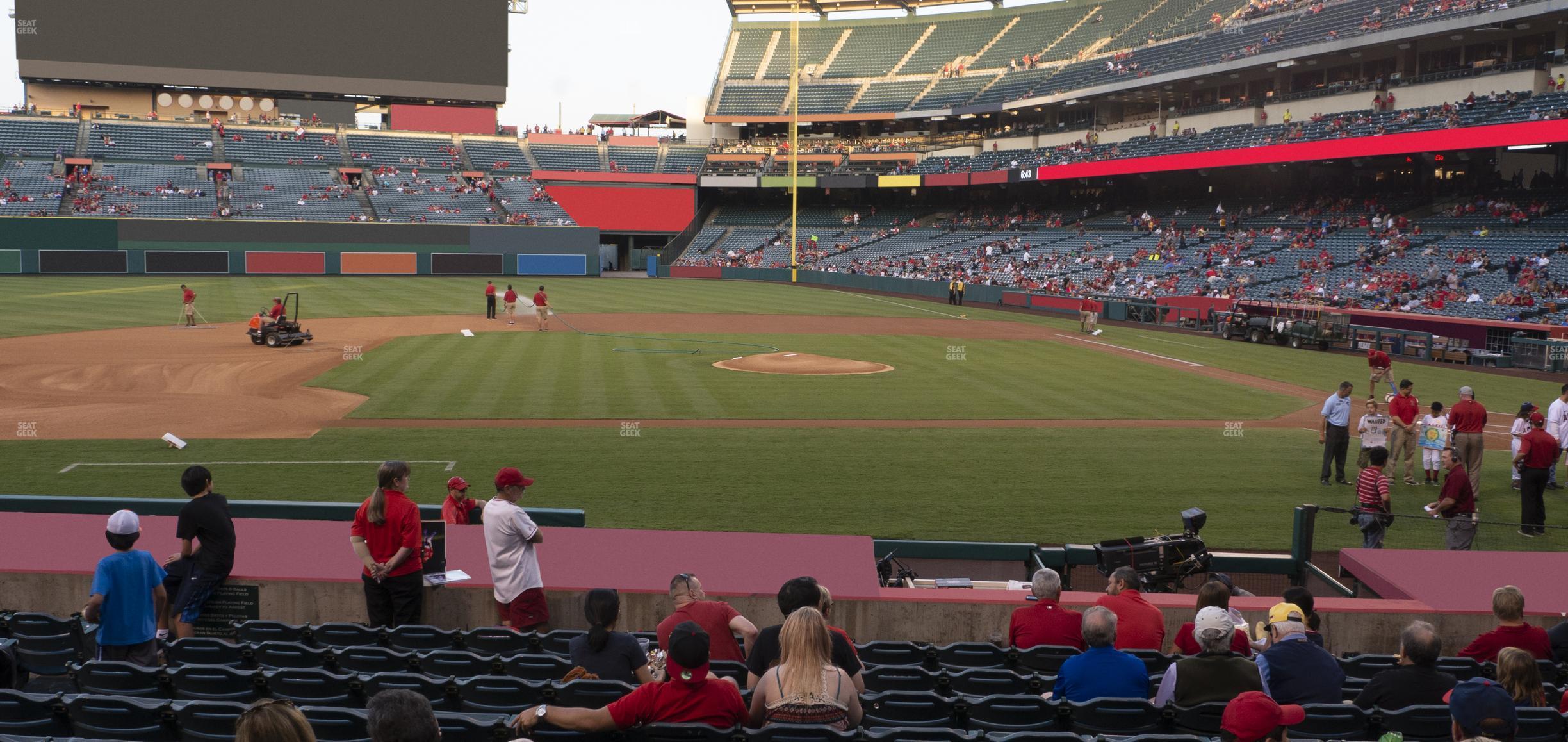 Seating view for Angel Stadium of Anaheim Section 112