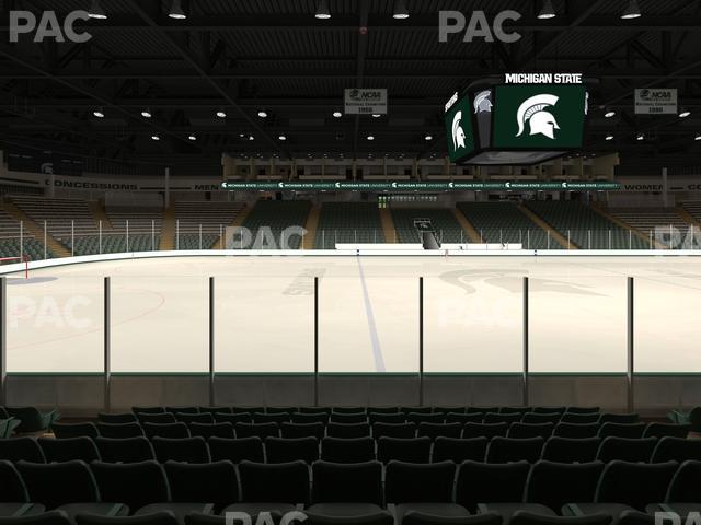 Seating view for Munn Ice Arena Section J