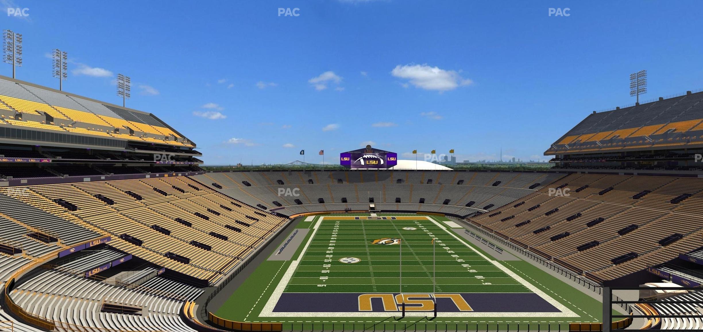 Seating view for Tiger Stadium Section Suite 156