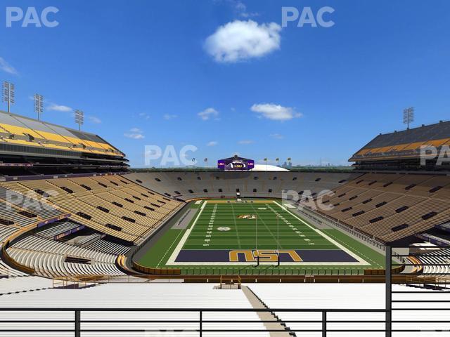 Seating view for Tiger Stadium Section Suite 156