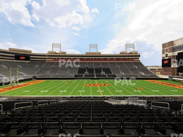 Seating view for Boone Pickens Stadium Section 107