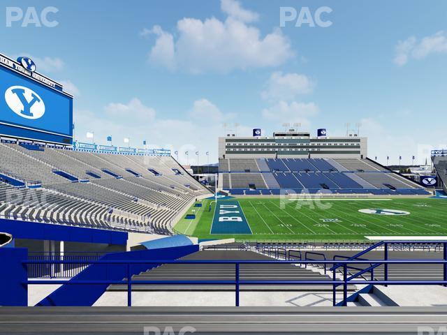 Seating view for LaVell Edwards Stadium Section 137