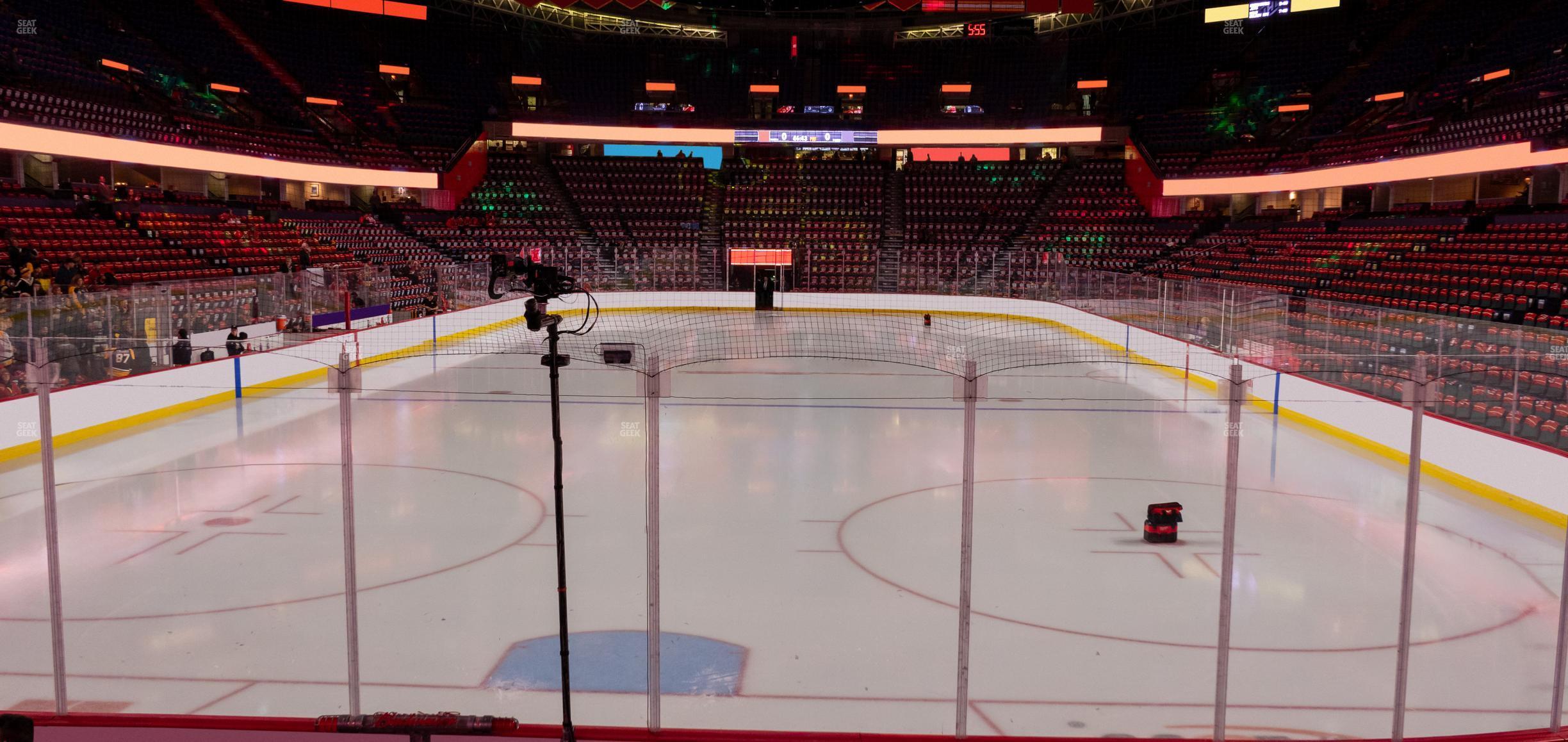 Seating view for Scotiabank Saddledome Section 115