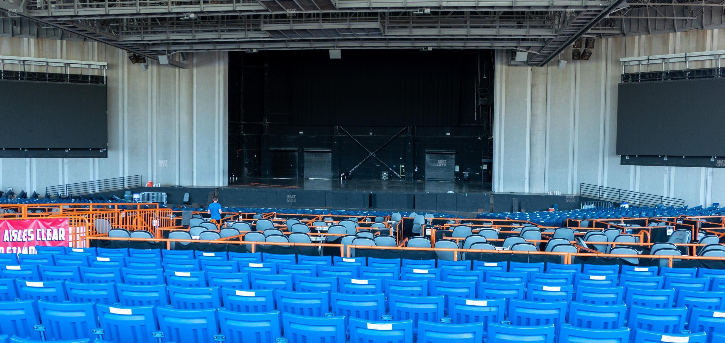 Seating view for PNC Music Pavilion Section Pavilion 6