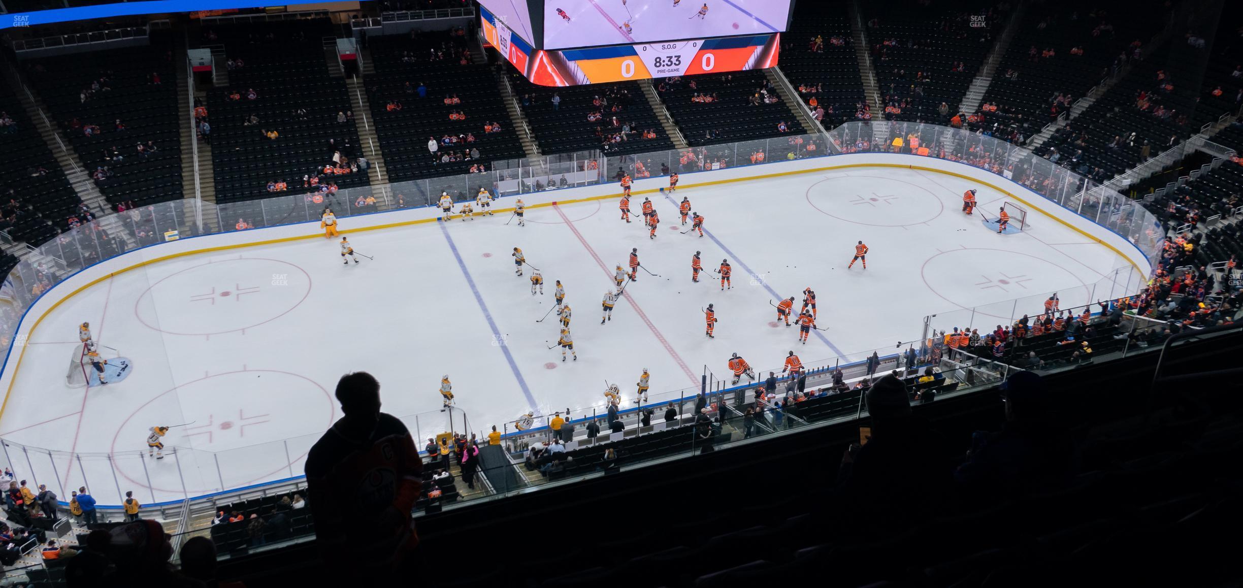 Seating view for Rogers Place Section 204