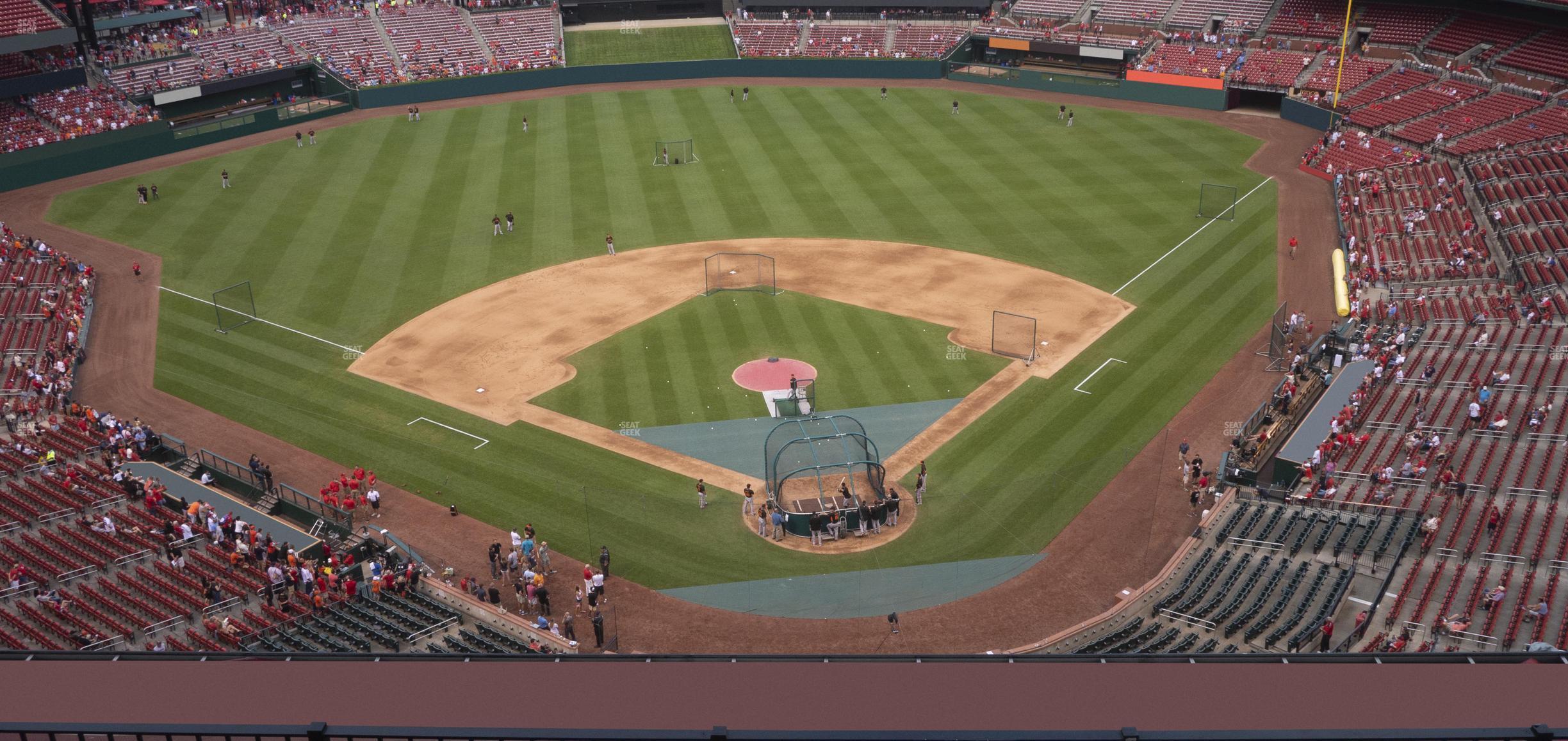 Seating view for Busch Stadium Section Home Terrace 451