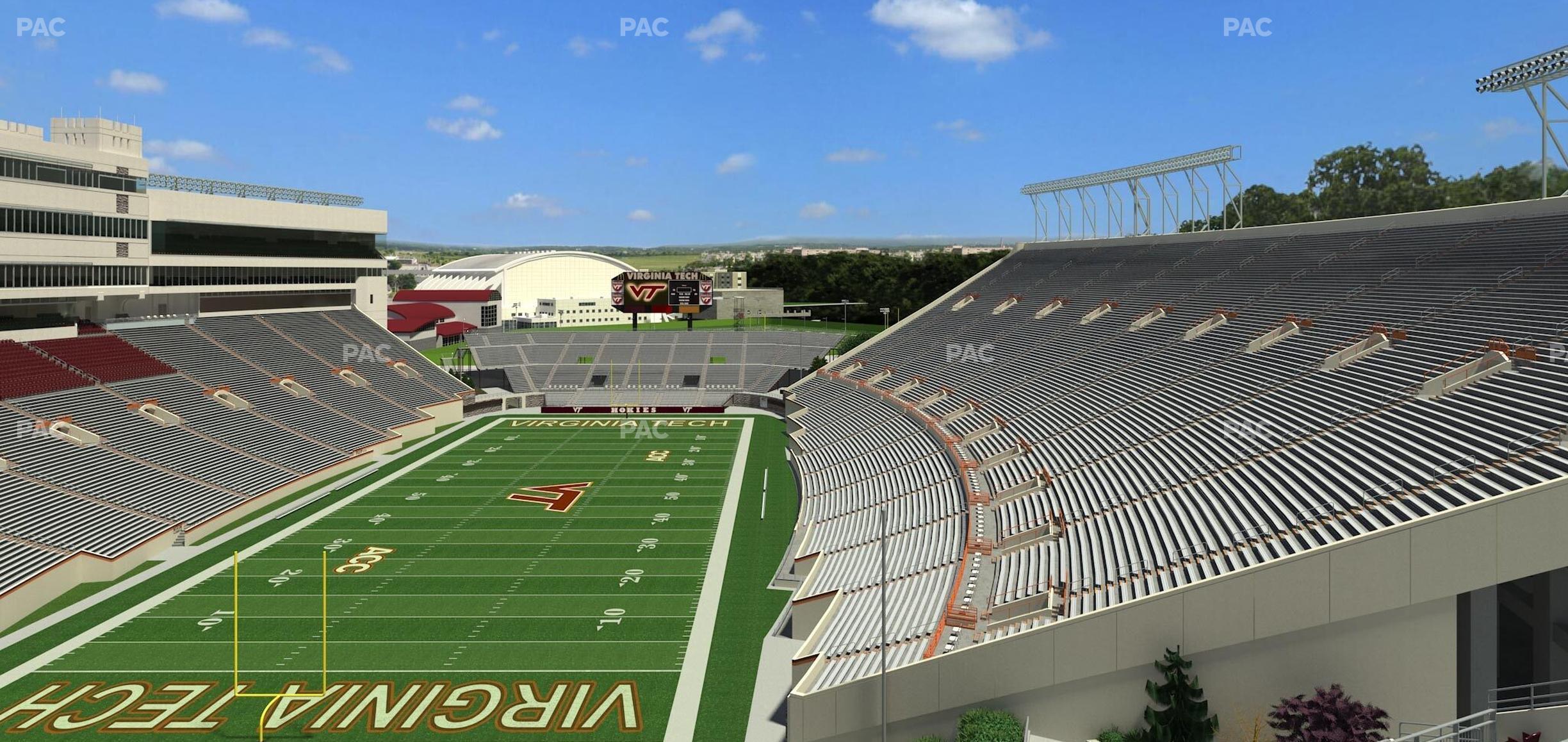 Seating view for Lane Stadium Section 503