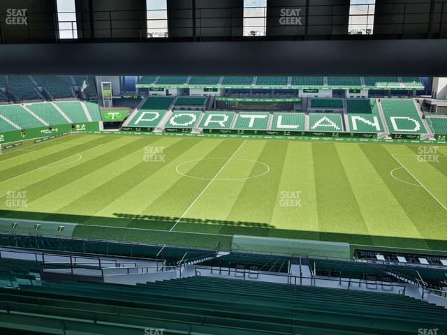 Seating view for Providence Park Section 219