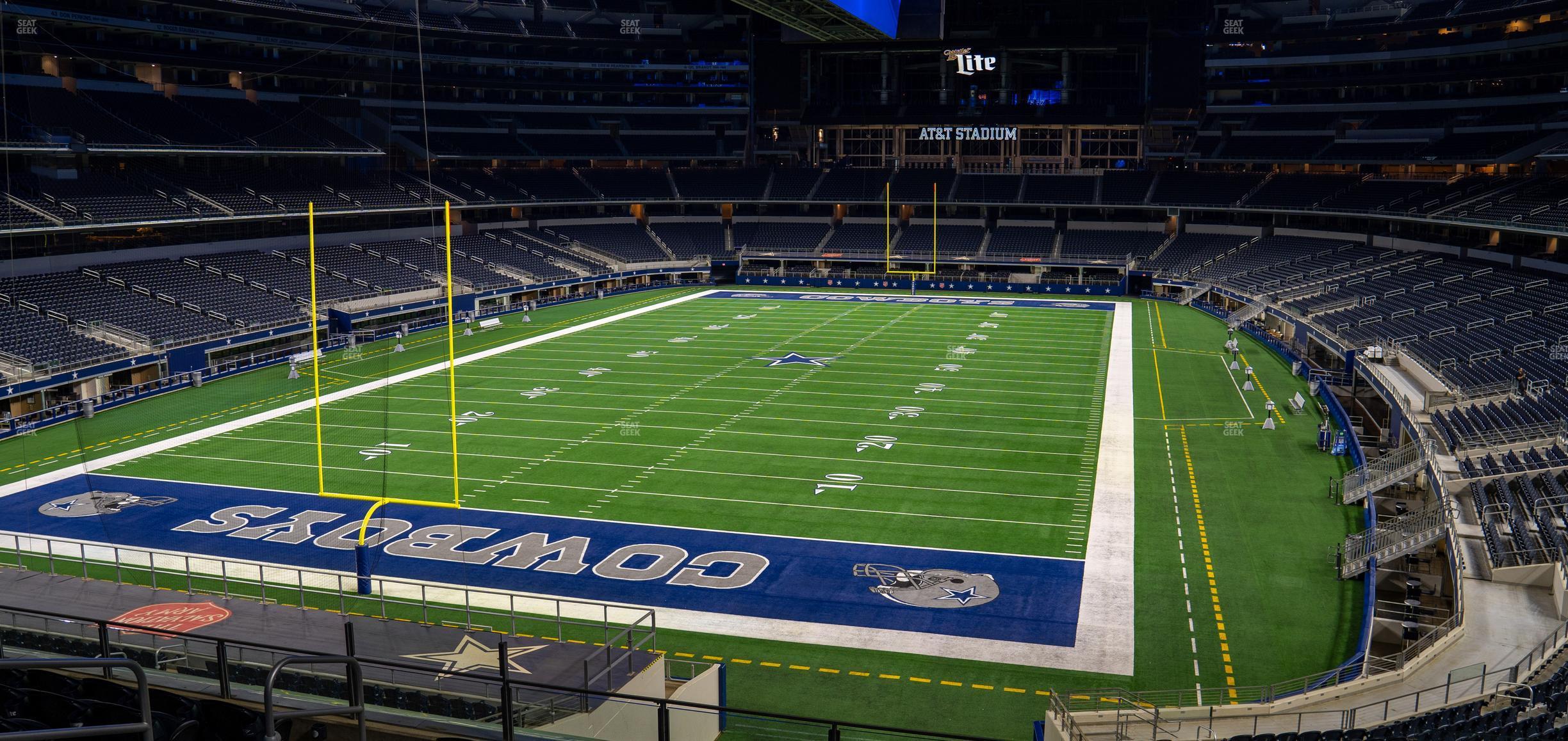 Seating view for AT&T Stadium Section 245