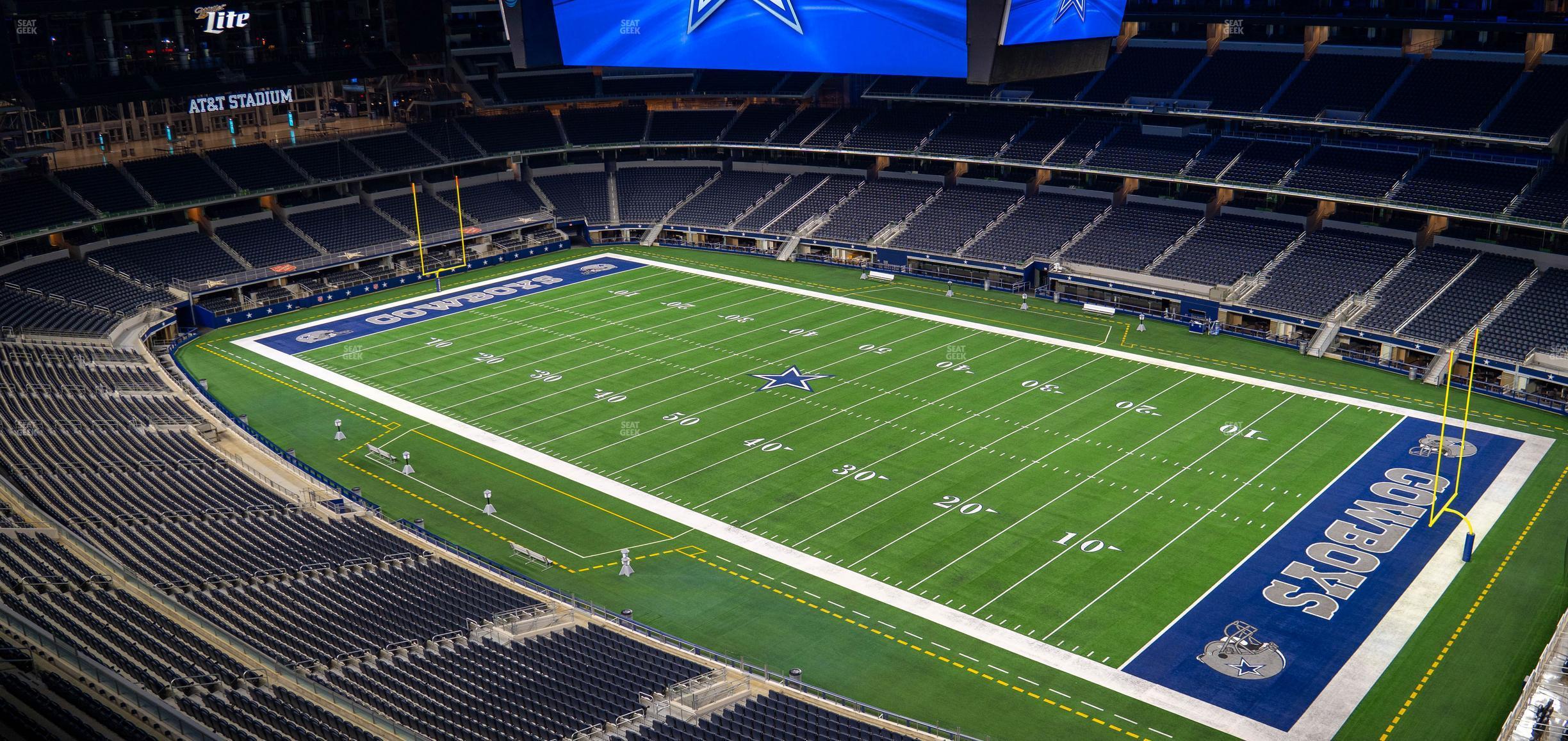 Seating view for AT&T Stadium Section Star Suite 624