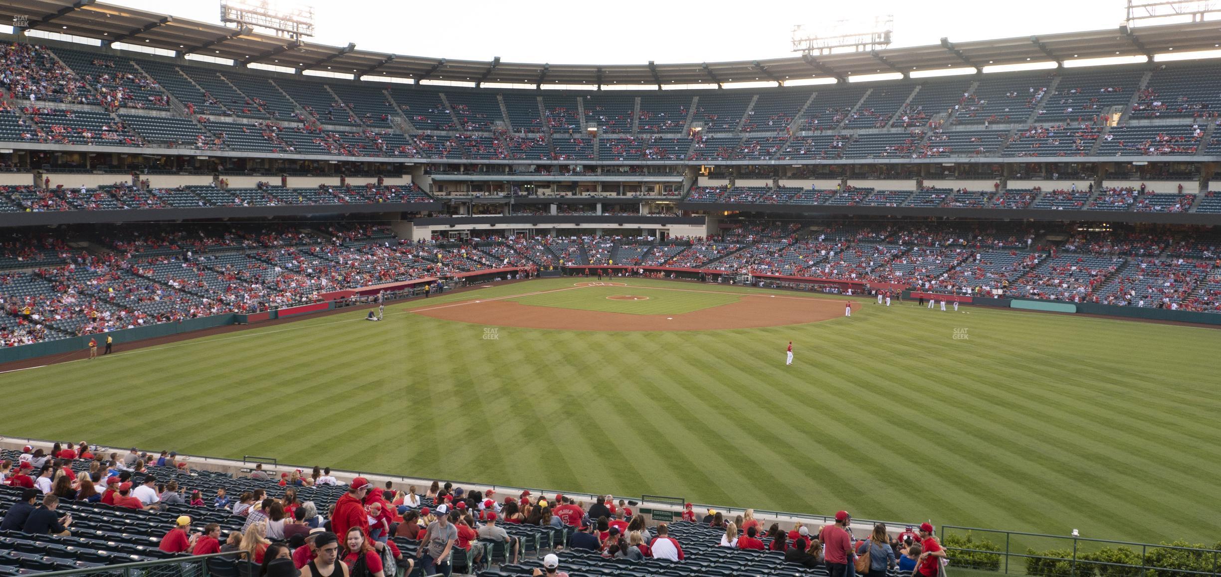 Seating view for Angel Stadium of Anaheim Section 248