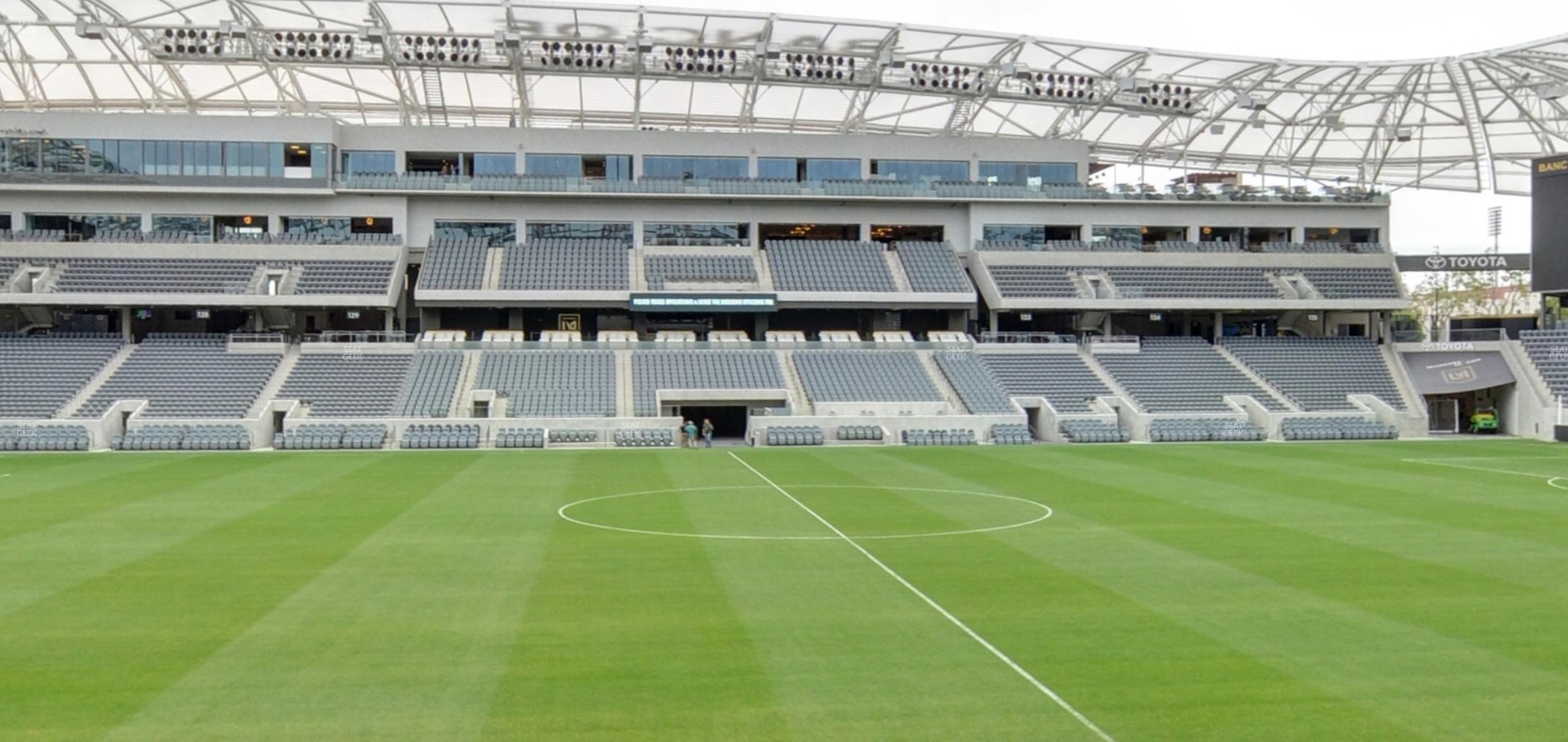 Seating view for BMO Stadium Section Figueroa Club C