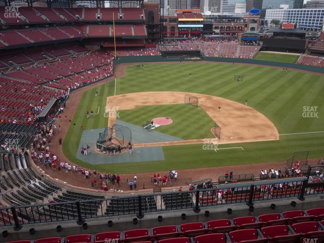 Seating view for Busch Stadium Section Infield Pavilion 346