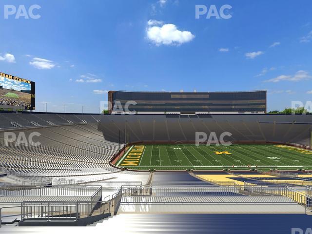 Seating view for Michigan Stadium Section 4