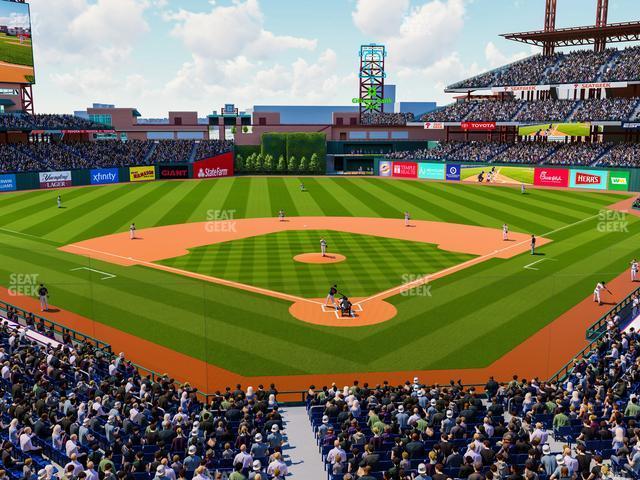 Seating view for Citizens Bank Park Section Suite 33