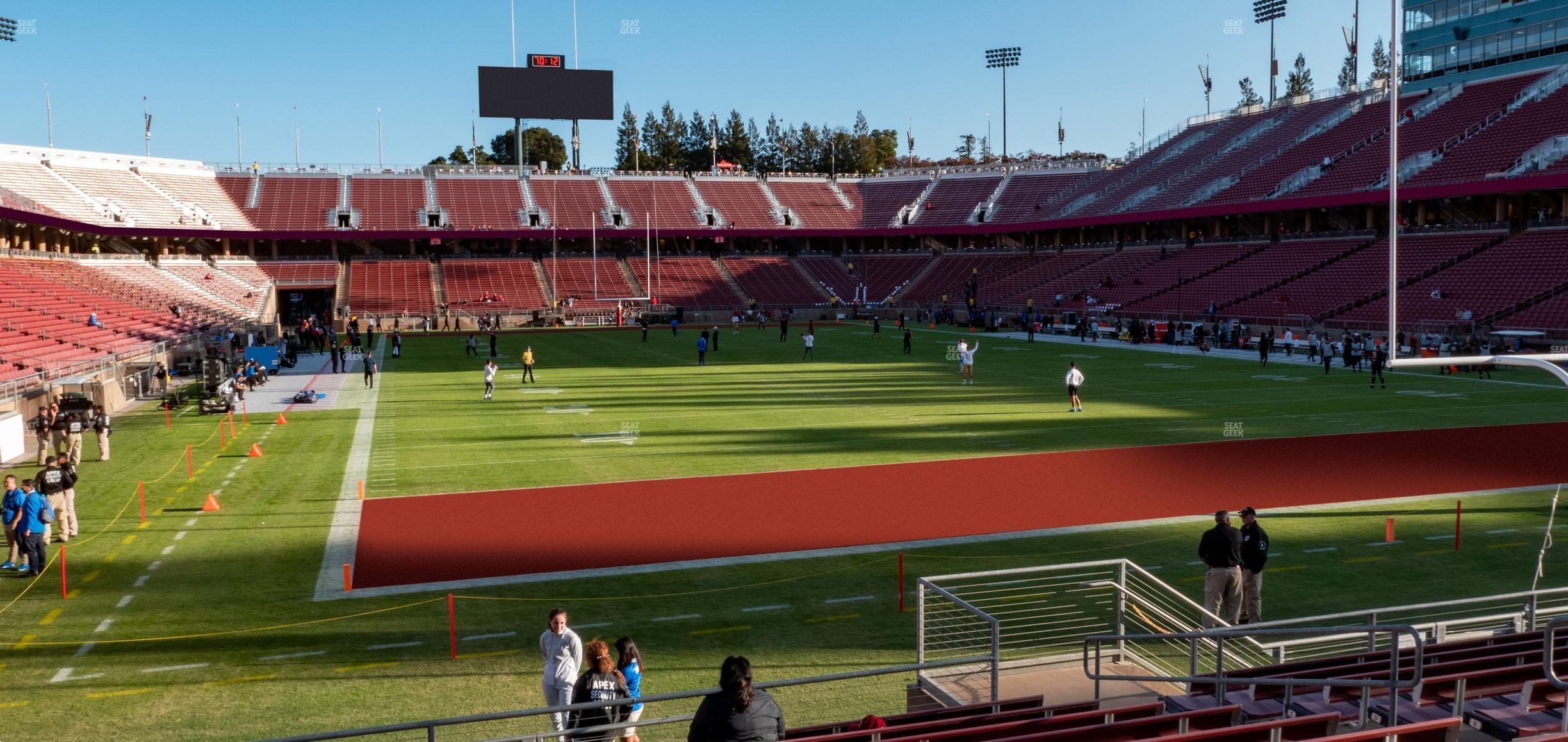 Seating view for Stanford Stadium Section 125