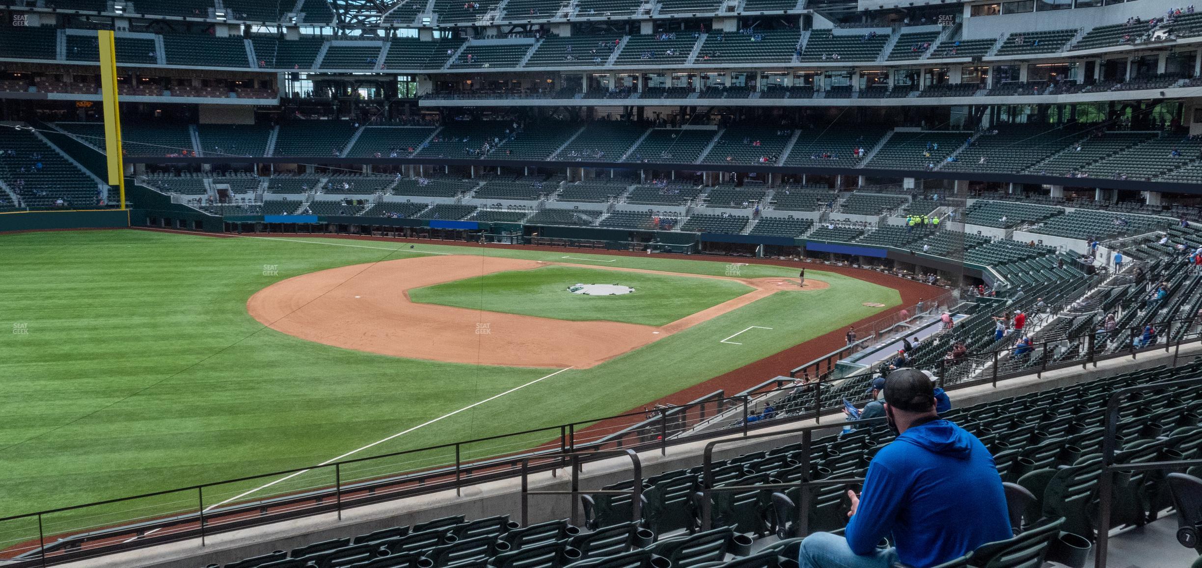 Seating view for Globe Life Field Section 103