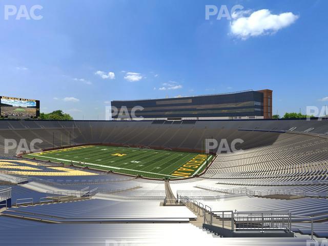 Seating view for Michigan Stadium Section 40