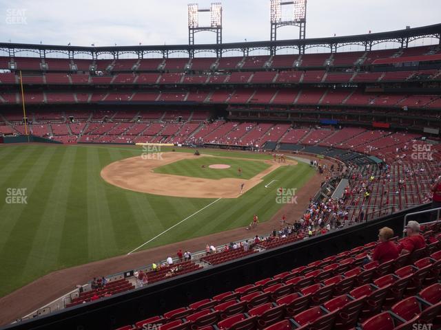 Seating view for Busch Stadium Section Left Field Loge 267