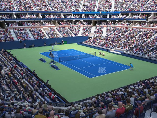 Seating view for Arthur Ashe Stadium Section Suite 244