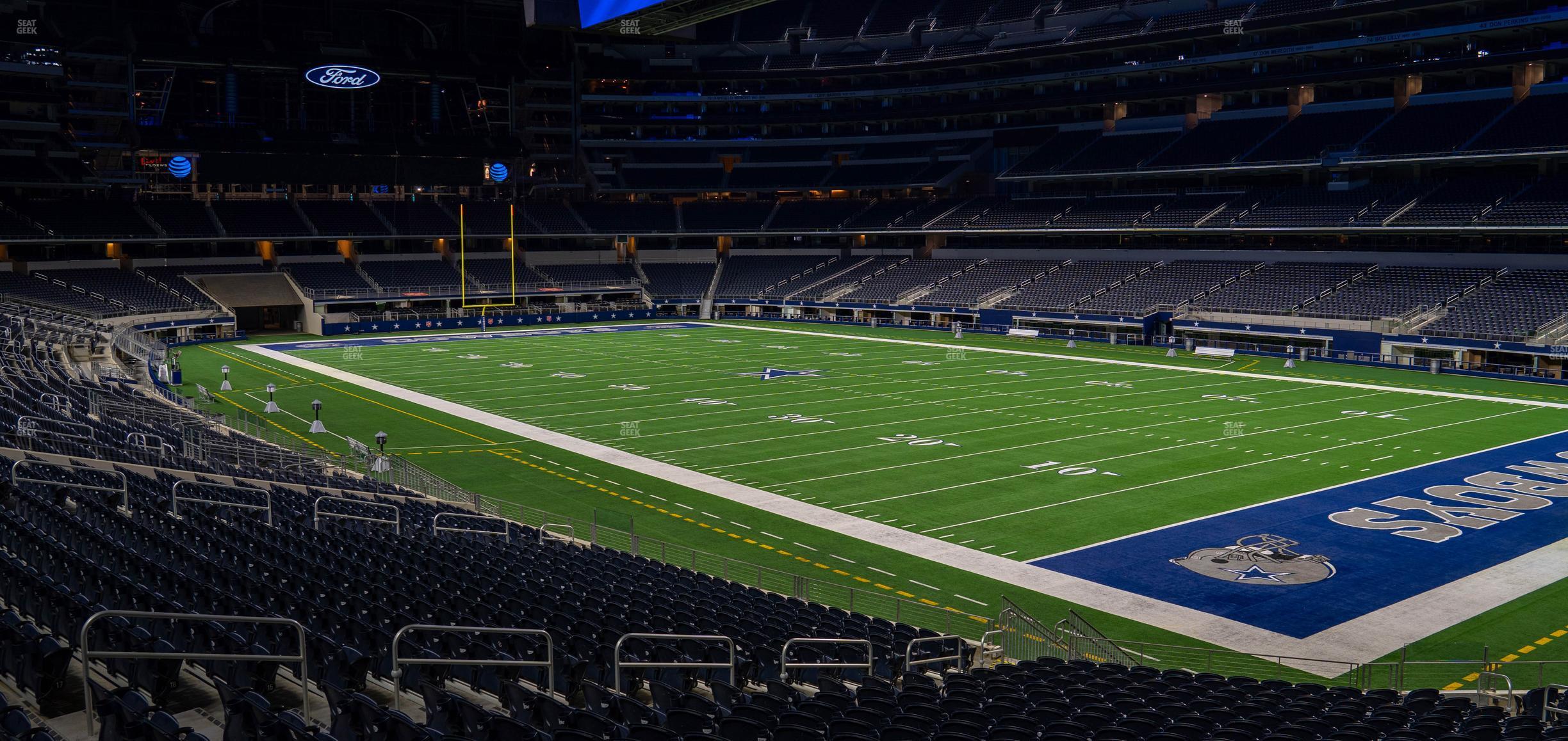 Seating view for AT&T Stadium Section Hall Of Fame Suite 248