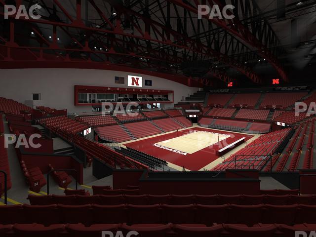 Seating view for Bob Devaney Sports Center Section C 4