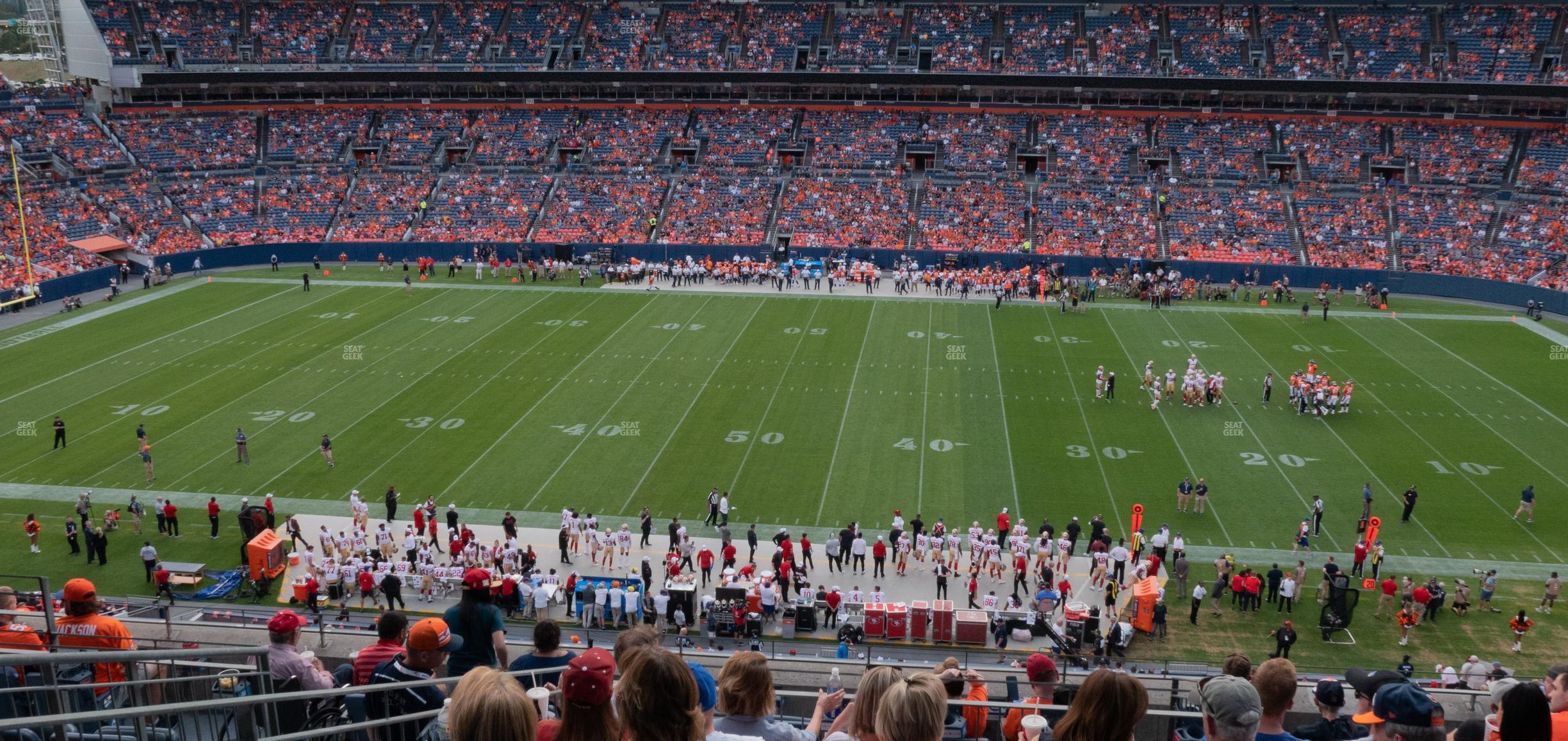 Seating view for Empower Field at Mile High Section 336