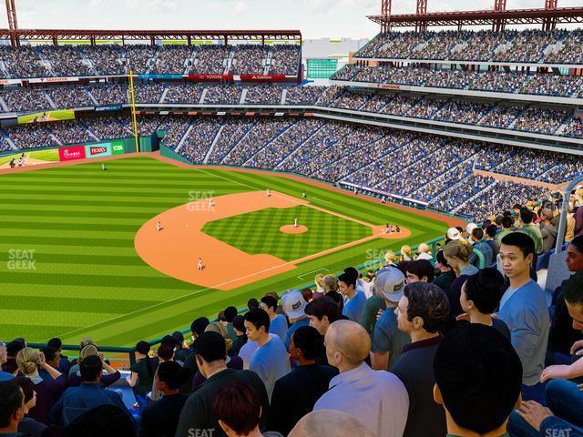 Seating view for Citizens Bank Park Section 430