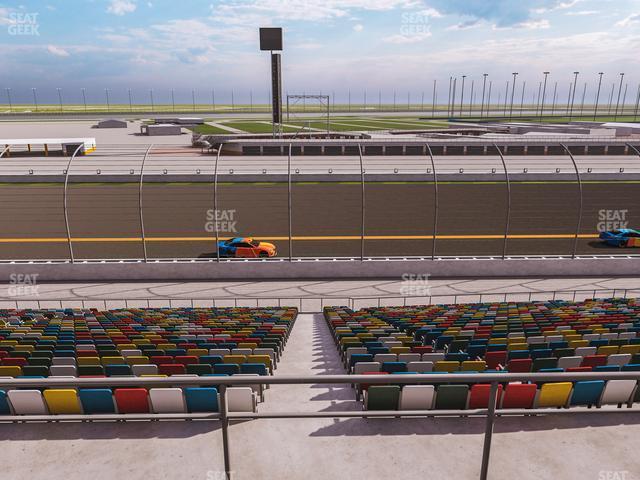 Seating view for Daytona International Speedway Section Back 124