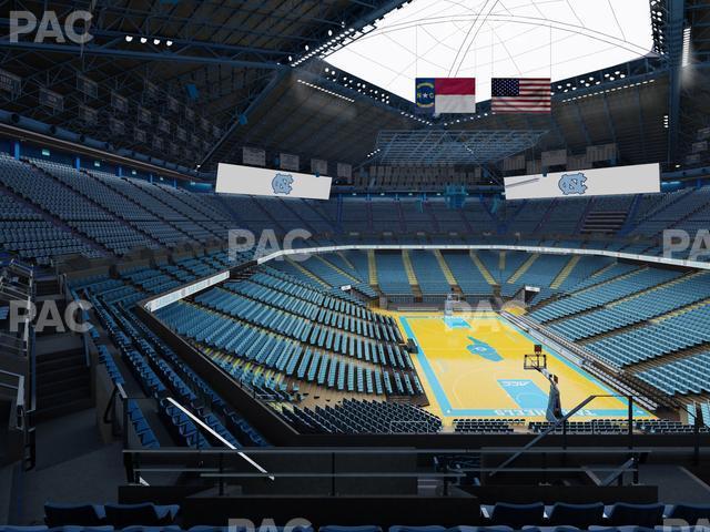 Seating view for Dean Smith Center Section 232