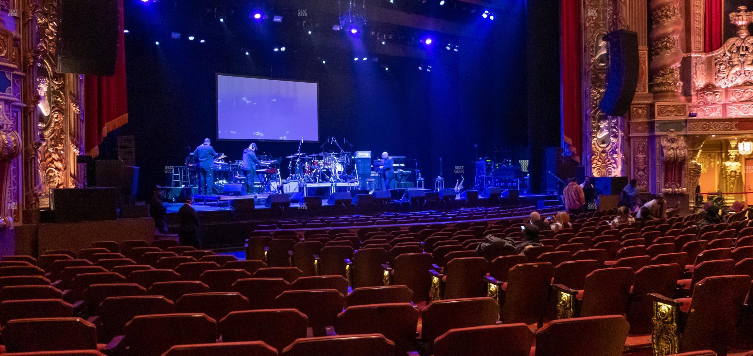 Seating view for Radio City Music Hall Section Orchestra 1